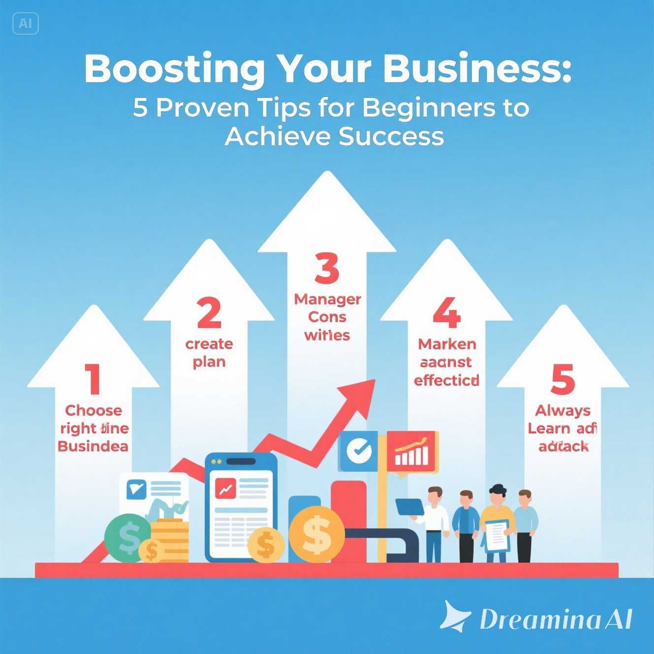 "Boosting Your Business: 5 Proven Tips for Beginners to Achieve Success"